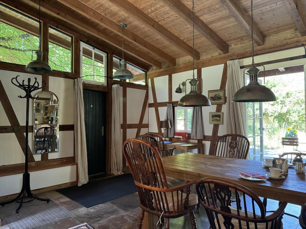 Eingang - Rhein Urlaub in Ferienwohnung Farmhouse in Altes Forsthaus Boppard, Kreuzberg 2, 56154 Boppard