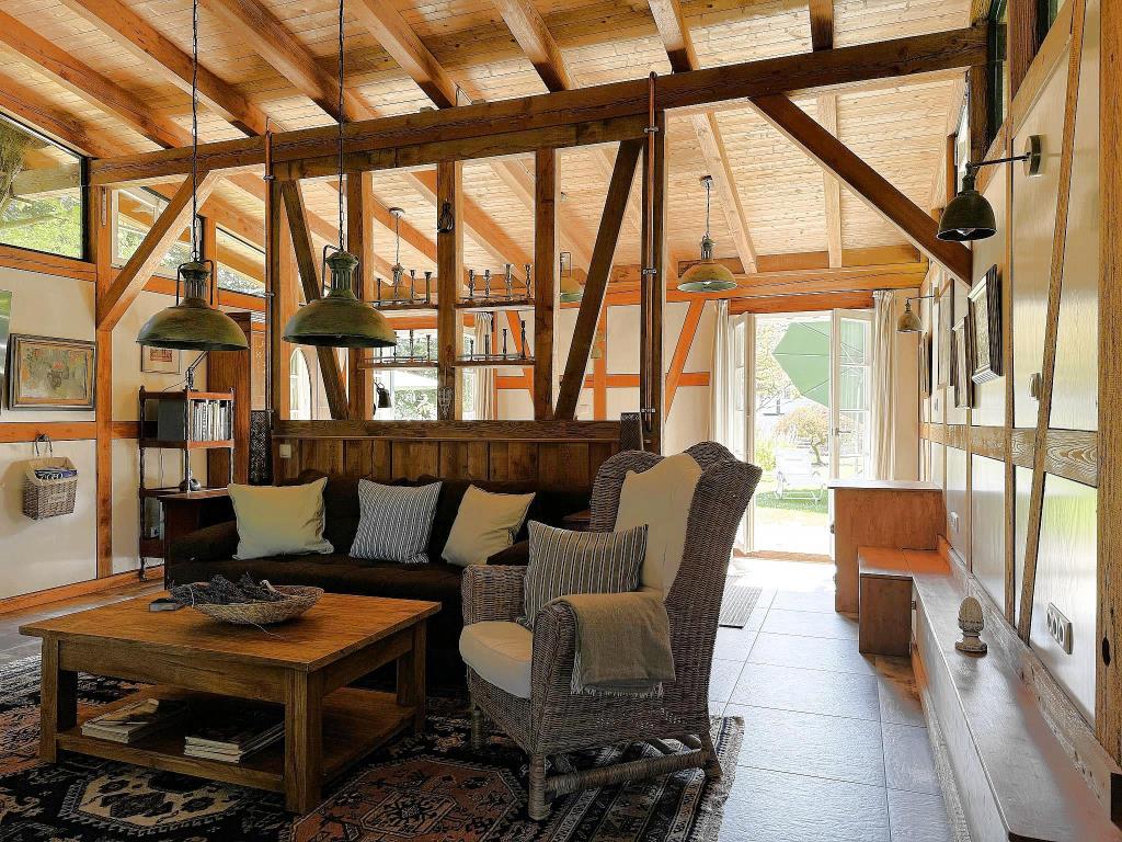 Sitzgruppe - Rhein Urlaub in Ferienwohnung Farmhouse in Altes Forsthaus Boppard, Kreuzberg 2, 56154 Boppard