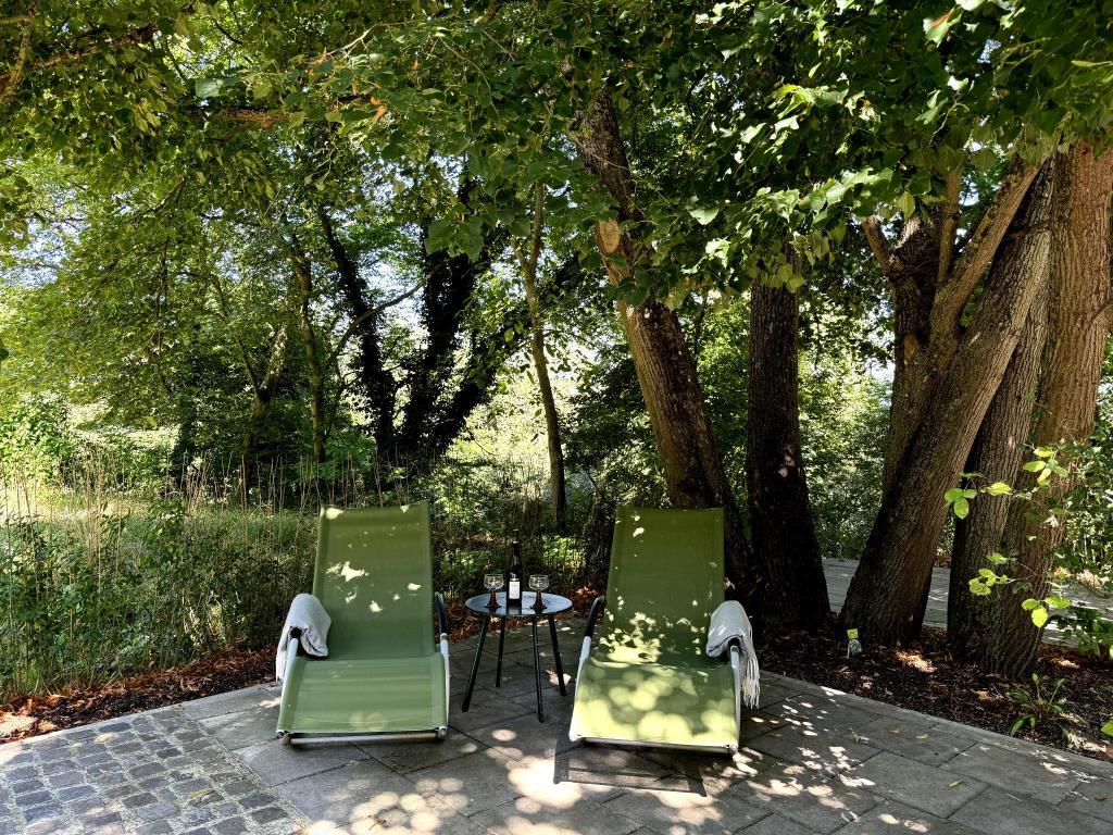 Relaxen auf der Terrasse - Rhein Urlaub in Ferienwohnung Farmhouse in Altes Forsthaus Boppard, Kreuzberg 2, 56154 Boppard